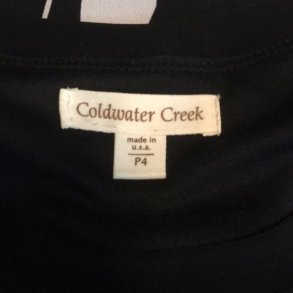 Coldwater Creek tropical wrap dress - Picture 5 of 8